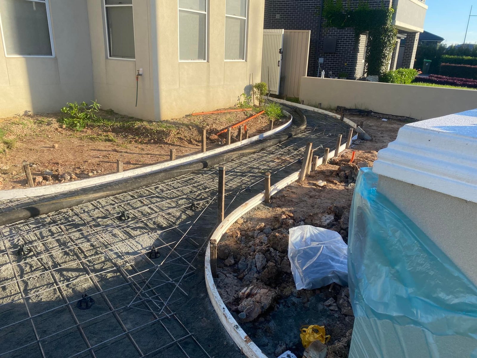 Concrete Footpaths five