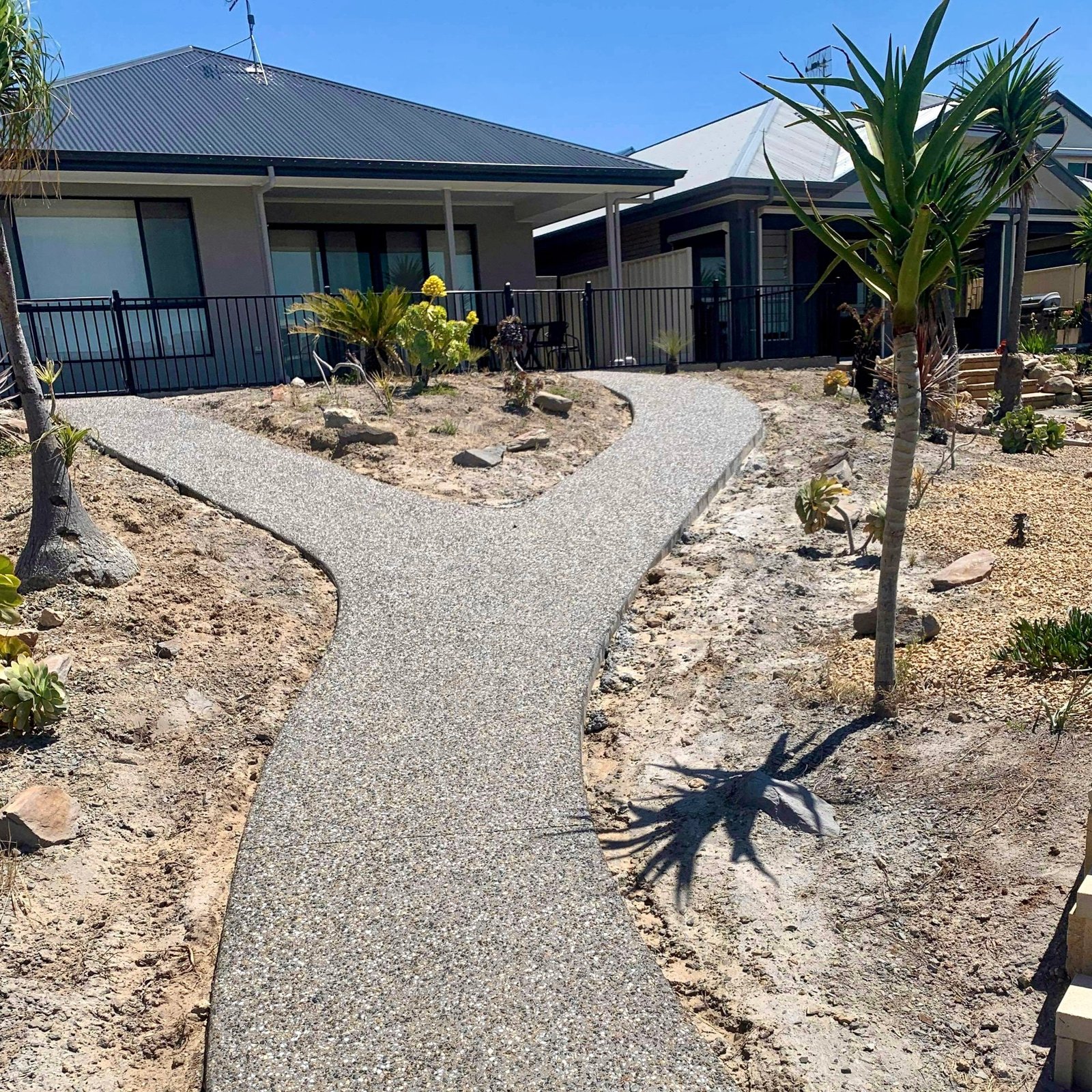 Concrete Footpaths three