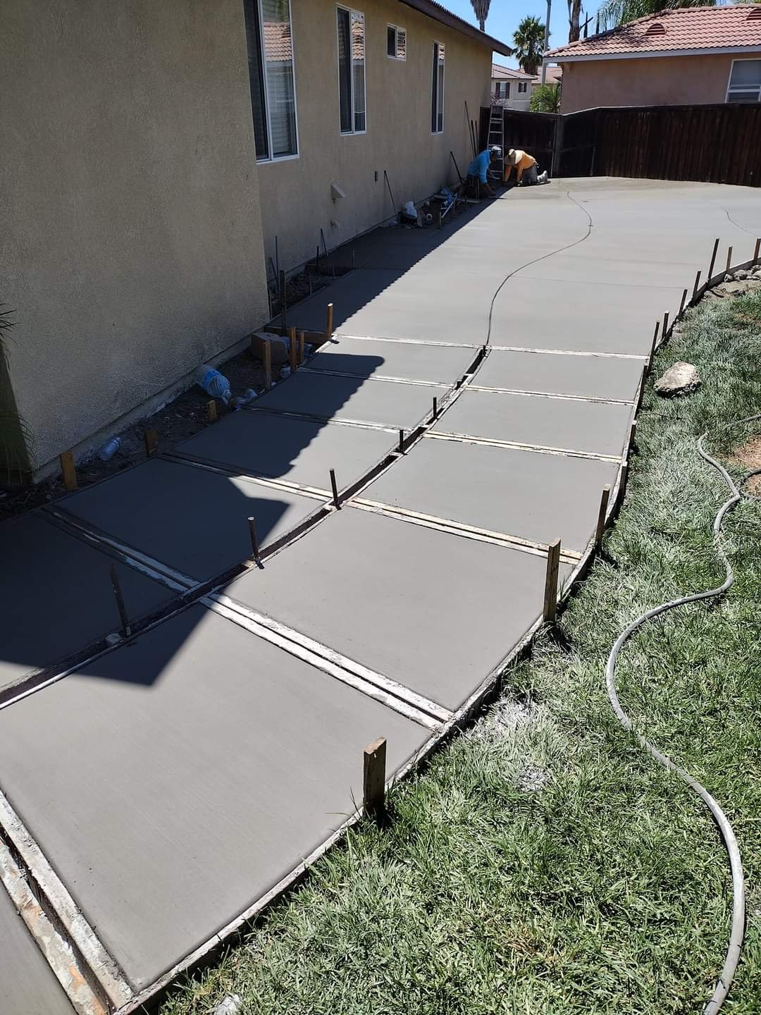 Concrete Footpaths two