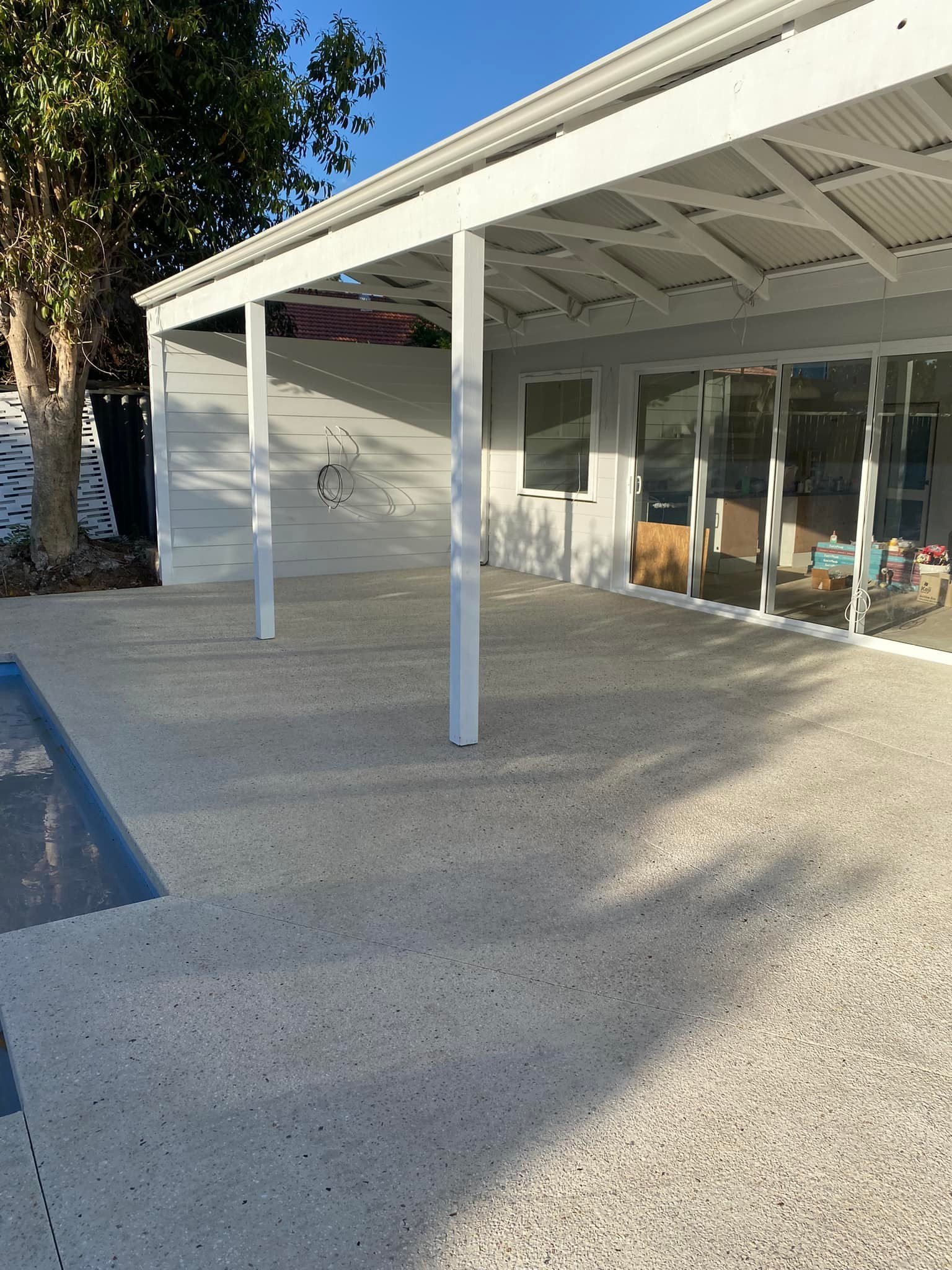 Concrete Patio four
