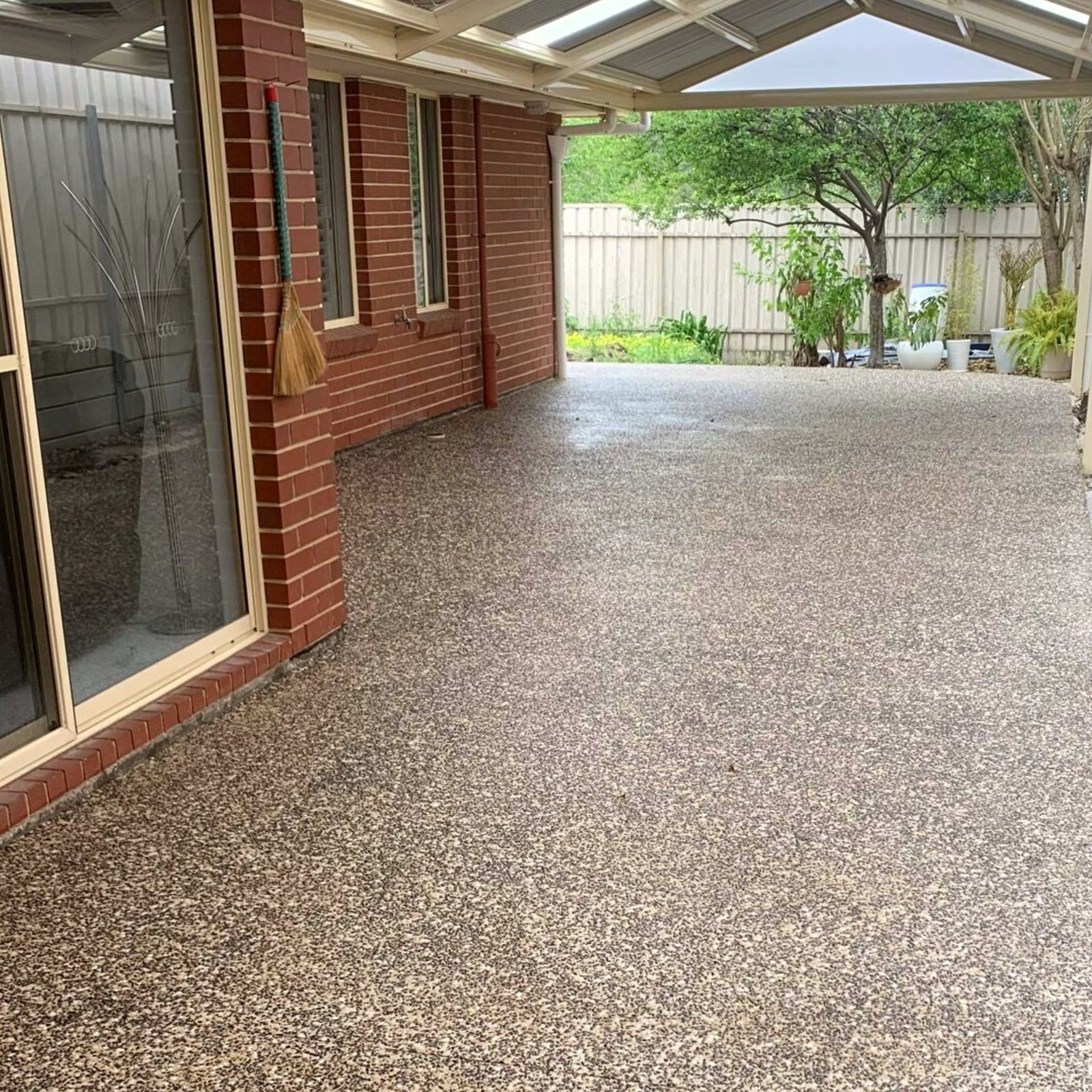 Concrete Patio three